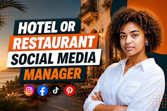 manage your hotel or restaurants social media in english, italian, french