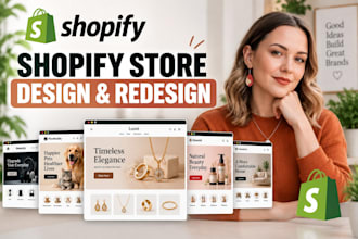 shopify store design and redesign shopify website christmas shopify store design