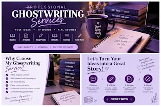 ghostwrite enagaging romance and fiction stories