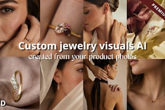 create premium ai jewelry product photography for your brand