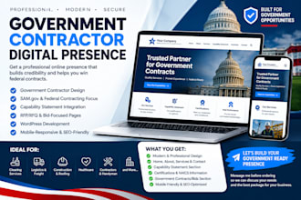 sam gov, rfp, rfq and federal bids, contractor website, capability statement
