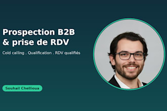 do b2b prospecting and qualified appointment setting