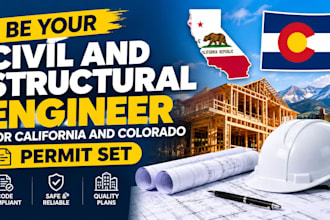 be your structural engineer for civil design and permit sets