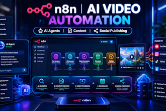 setup n8n ai video workflow automation n8n ai agent n8n social media automation
