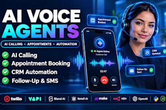 build ai voice agent, ai calling agent, ai receptionist, cold calling bot, saas