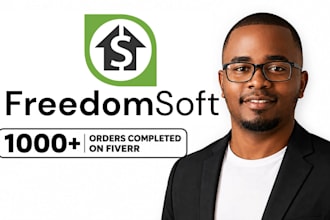 professionally set up freedomsoft CRM for real estate investors dirt flippers