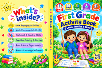 design custom kids activity books