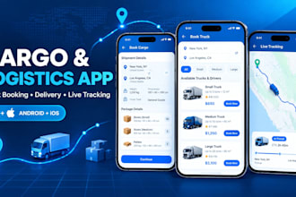 develop cargo app truck booking logistics delivery tracking app