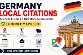 do top germany local citations directory business listings google maps SEO