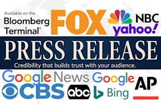 do UK press release distribution publish UK press release UK press release
