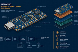 design usb c pd 31 fast charging power delivery pcb pcb design