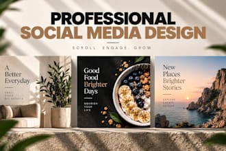 create professional social media content for your business