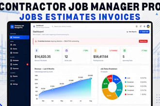 build contractor quote job costing, invoice automation system in excel workbook