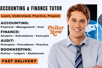 be your accounting, finance, audit, and bookkeeping tutor