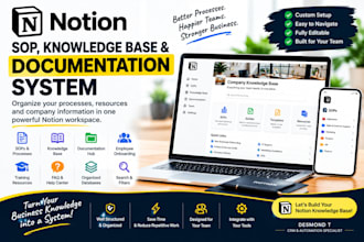 create a notion sop, knowledge base and documentation system