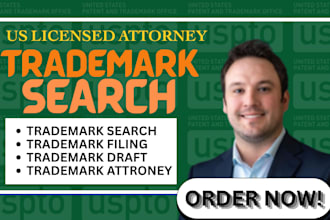 conduct a comprehensive trademark search and clearance search