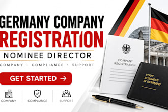 germany company registration nominee director office address compliance support