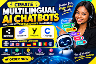 create multilingual ai chatbots with botpress, voiceflow, yellowai, cognigy