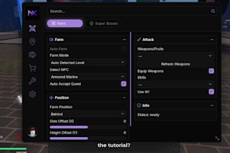 create custom roblox luau scripts for any game