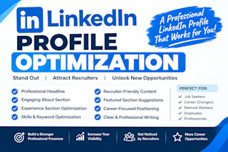 professionally optimize your linkedin profile