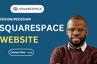 do squarespace website design, squarespace redesign, squarespace website
