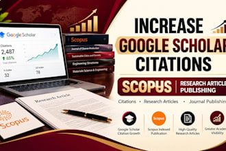 increase google scholar, scopus, reseachgate and backdated citations