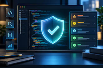 perform a static code risk scan for your web application