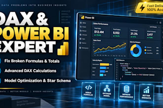 fix dax formulas and optimize your power bi model