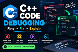 fix bugs and errors in your code