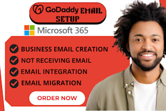 migrate business email to microsoft 365, google workspace, zoho, outlook godaddy