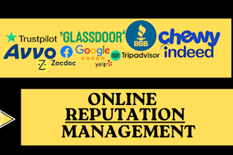 do ORM, online reputation management and brand reputation management