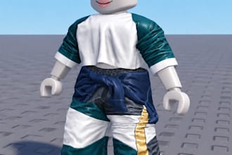 create a 3d roblox model for you