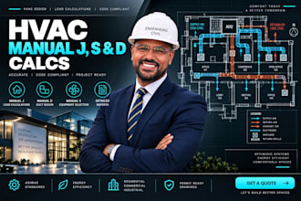do hvac acca manual j d and s load calculations