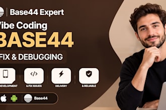 fix base44 bugs, debugging, api integration and deployment