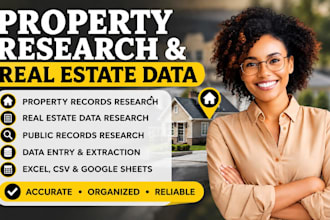 research property records and real estate data