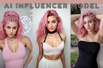 create ai influencer ai model instagram content ai ugc photos