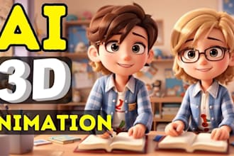 create incredible ai animation, ai videos for you