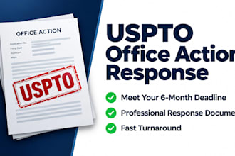 draft uspto trademark office action response for refusal