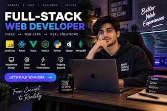 build custom responsive website as a software engineer