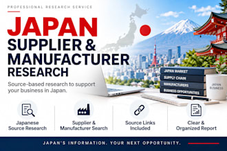 research japanese suppliers and manufacturers
