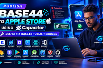 publish base44 to apple store using capacitor despia fix base44 publish errors