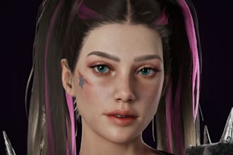 create realistic custom metahuman 3d game character body rigging and integration