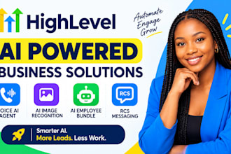 gohighlevel voice ai agent ai image recognition ai employee bundle rcs messaging