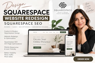 design squarespace website redesign squarespace SEO