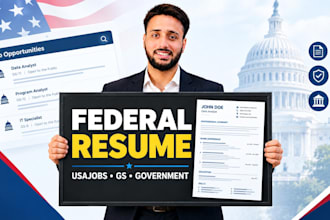 write a federal resume for usajobs and government jobs