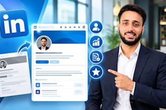fully upgrade, optimize and revamp your linkedin profile