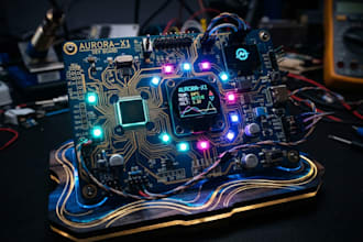 design embedded systems pcb,schematic layout, micro controller board and circuit