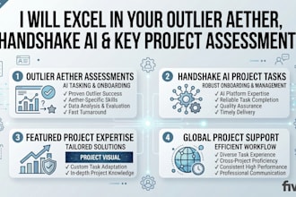 pass your assessment and be your tasker for outlier aether and handshake ai