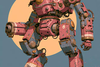 illustrate your mecha, robot and armored characters