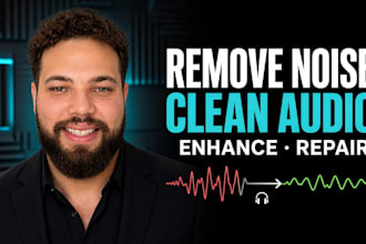 remove background noise and clean your vocal or podcast audio